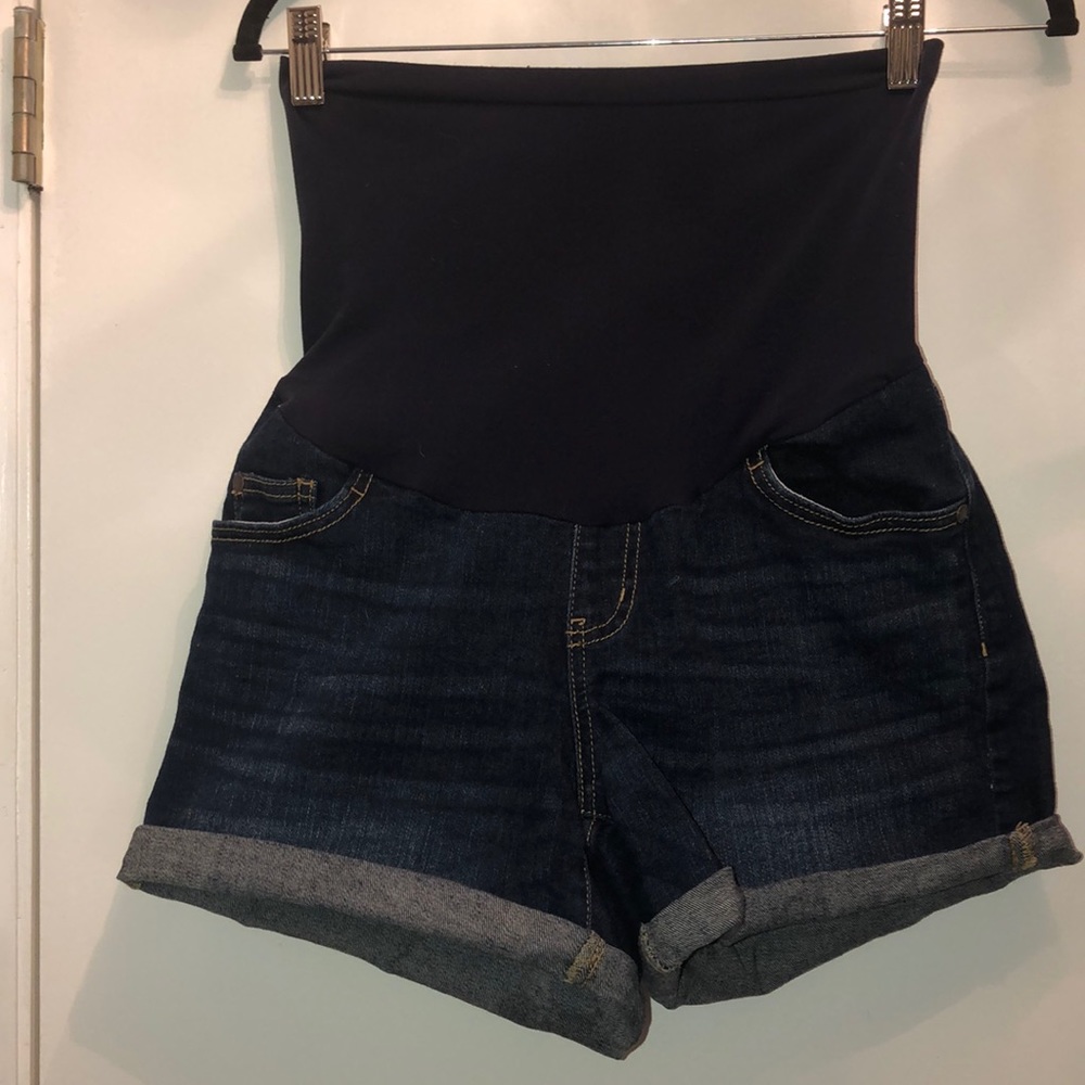 Maternity Jean Shorts